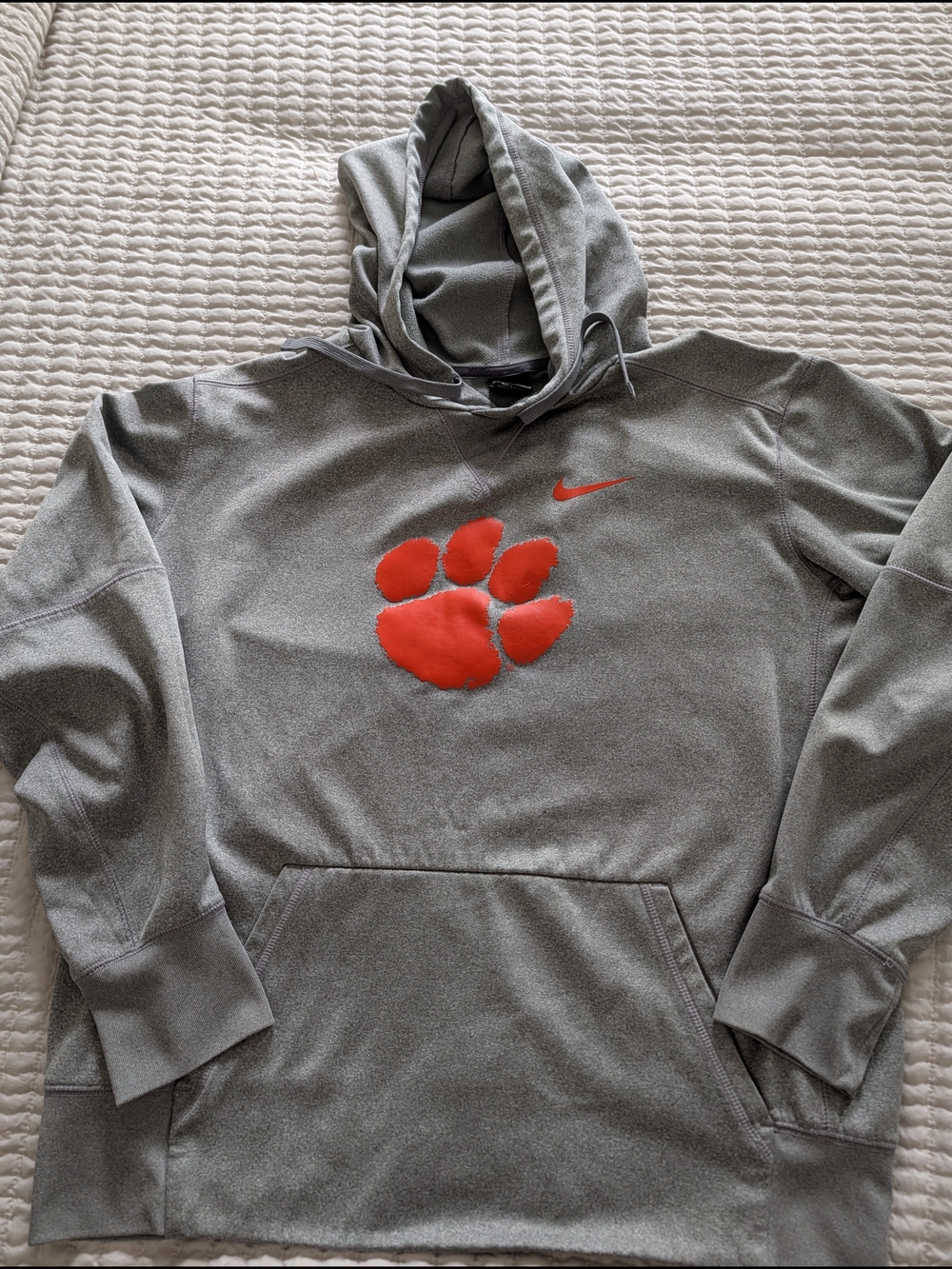 Nike Men's Clemson Tigers Logo Performance Hoodie